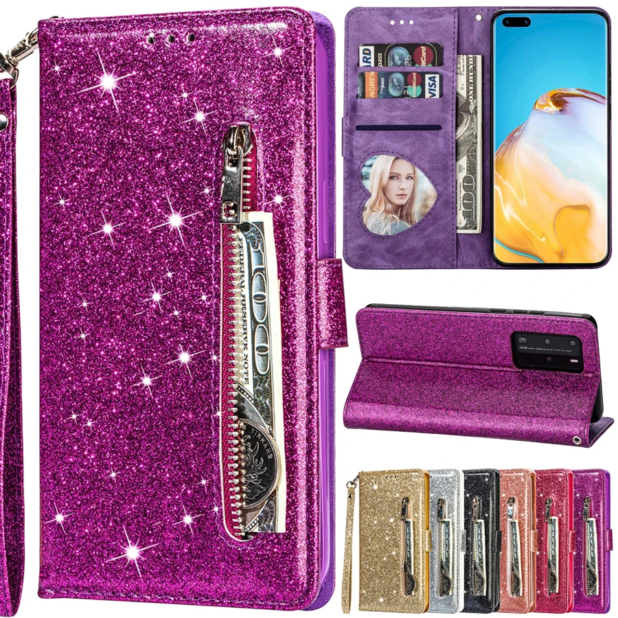 Wallet Glitter Leather Case For Huawei P20 P30 P40 Lite Pro P Smart + 2019 Mate 10 20 Lite Pro Y6 Y7 2019 Honor 10i 10 20 Lite
Wallet Glitter Leather Case For Huawei P20 P30 P40 Lite Pro P Smart + 2019 Mate 10 20 Lite Pro Y6 Y7 2019 Honor 10i 10 20 Lite