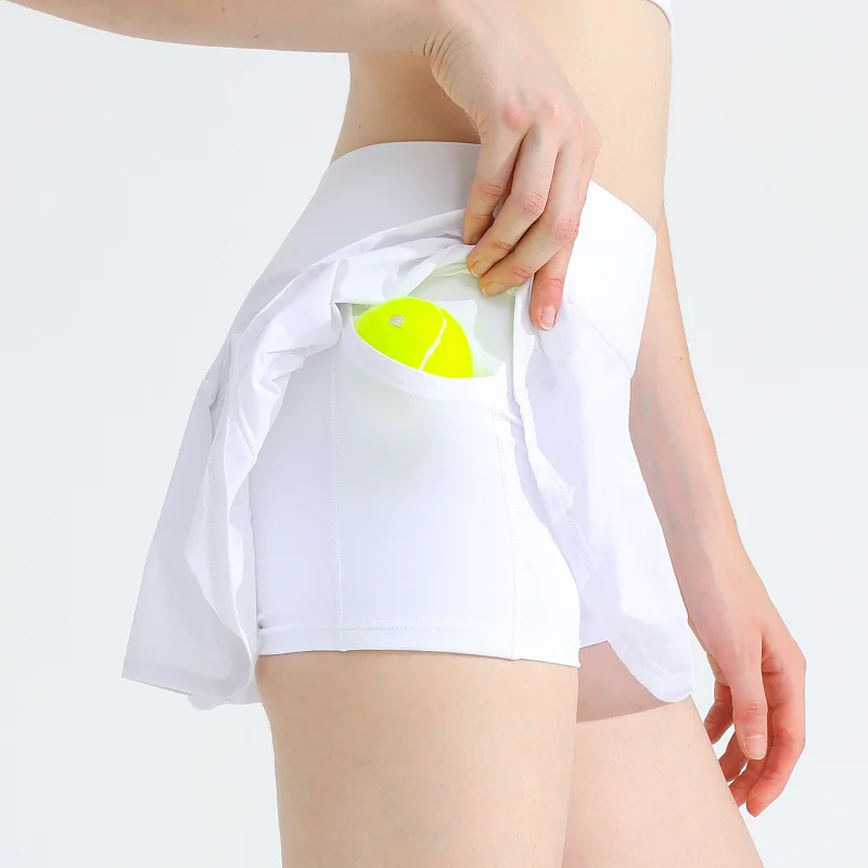 Sports Tennis Skirt Running Quick-drying Fitness Shorts Women Outdoor Anti-light Sweat-absorbing Breathable Skirt Pleated Skirt 
Sports Tennis Skirt Running Quick-drying Fitness Shorts Women Outdoor Anti-light Sweat-absorbing Breathable Skirt Pleated Skirt