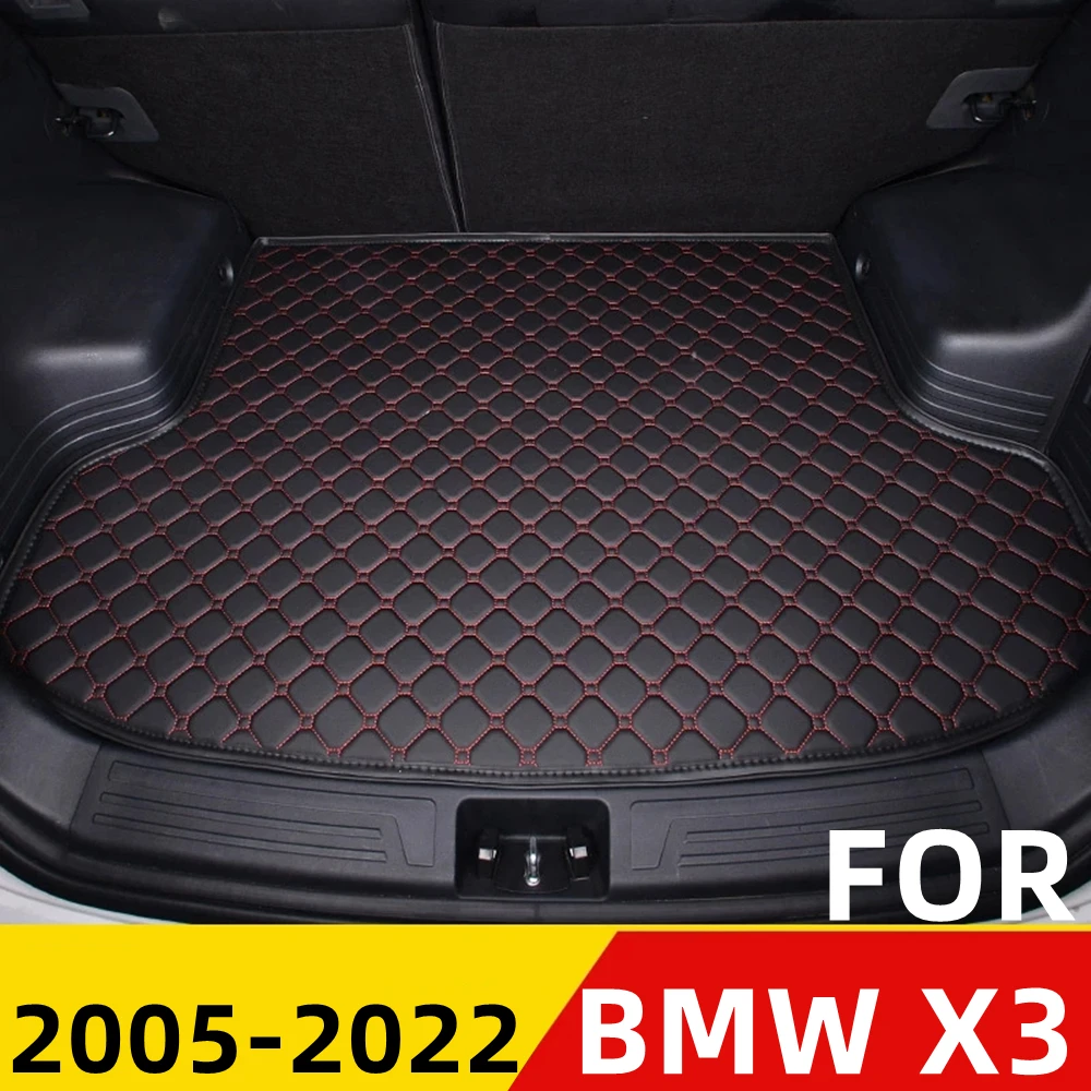 Car Trunk Mat For BMW X3 2005 2006 2007-2022 Flat Side Waterproof Rear Cargo Cover Carpet Pad AUTO Tail Accessories Boot Liner
Car Trunk Mat For BMW X3 2005 2006 2007-2022 Flat Side Waterproof Rear Cargo Cover Carpet Pad AUTO Tail Accessories Boot Liner