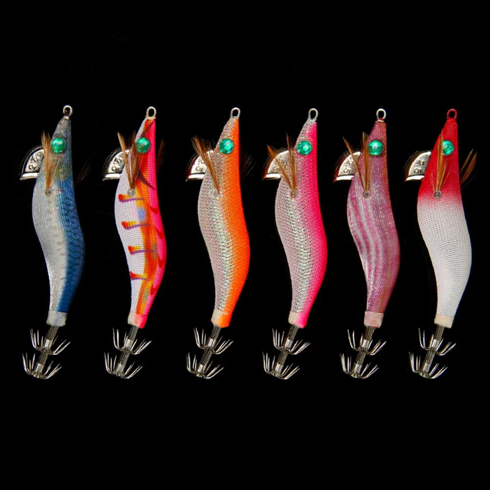 Squid Jigs 2.5# 3.0# 3.5# Squid Fishing Lure Artificial Squid Hook Jigging Baits For Sea Fishing Cuttlefish Fishing Accessories
Squid Jigs 2.5# 3.0# 3.5# Squid Fishing Lure Artificial Squid Hook Jigging Baits For Sea Fishing Cuttlefish Fishing Accessories