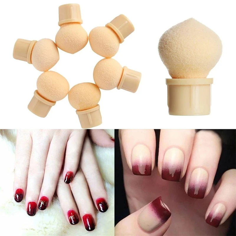 6Pcs Replaceable Round Sharp Head Sponge Heads Nail Art Gel Polish Color Gradient Brush Glitter Powder Dotting Gradient Brush
6Pcs Replaceable Round Sharp Head Sponge Heads Nail Art Gel Polish Color Gradient Brush Glitter Powder Dotting Gradient Brush