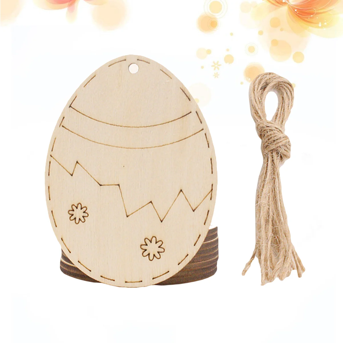 20 Pcs Creative Easter Egg Shape Wooden Hanging Wooden Slices Paintable Decorative Easter Wooden Pieces DIY Accessories Wooden
20 Pcs Creative Easter Egg Shape Wooden Hanging Wooden Slices Paintable Decorative Easter Wooden Pieces DIY Accessories Wooden
