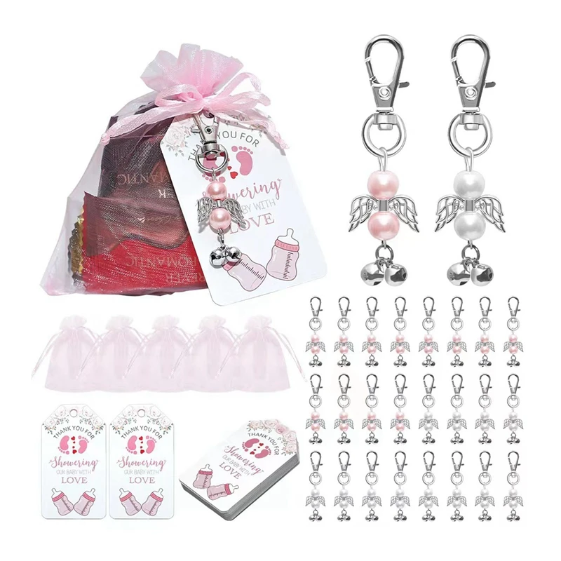 Hot Sale 24 Sets Angel Keychains Favor Thank You Keychain With Angel Wings Pendant Thank You Tag,Drawstring Organza Bag
Hot Sale 24 Sets Angel Keychains Favor Thank You Keychain With Angel Wings Pendant Thank You Tag,Drawstring Organza Bag