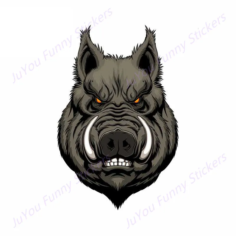 JuYou Funny Stickers Exterior Accessories Personality Car Stickers Angry Boar Head Motorcycle Cover Scratches Waterproof PVC
JuYou Funny Stickers Exterior Accessories Personality Car Stickers Angry Boar Head Motorcycle Cover Scratches Waterproof PVC