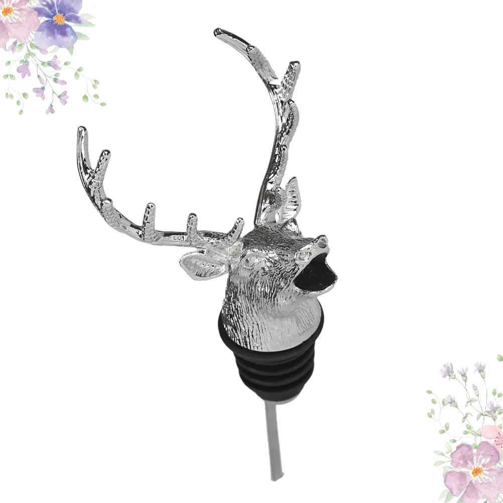1pc Bottle Plug Sealer Metal Stopper Deer Stopper Bottle Pourer Pourer Beverage Plug
1pc Bottle Plug Sealer Metal Stopper Deer Stopper Bottle Pourer Pourer Beverage Plug
