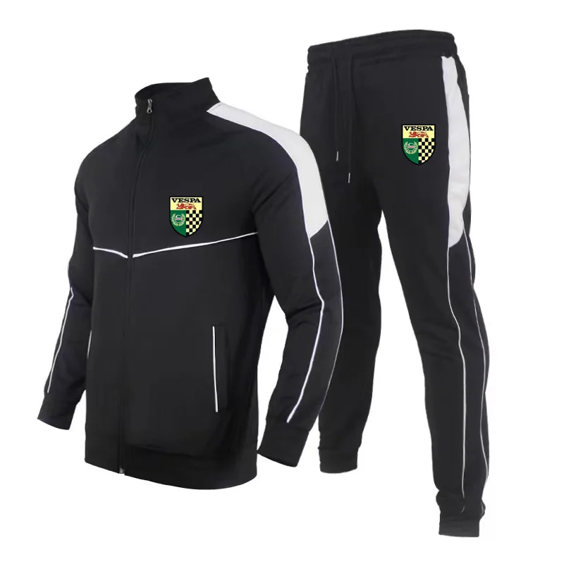 Mens Luxury Brand Hoodie Autumn Winter Vespa Cardigan Tops Zipper Jacket Clothing Casual Stand Collarr Sweatshirt+Jogging Pants
Mens Luxury Brand Hoodie Autumn Winter Vespa Cardigan Tops Zipper Jacket Clothing Casual Stand Collarr Sweatshirt+Jogging Pants