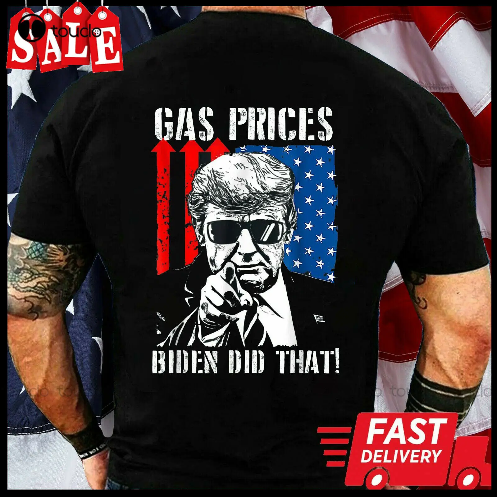 

Gas Prices Gas Pump I Did That Joe Biden Trump Meme T-Shirt Unisex Black Shirt Men Fashion Creative Leisure Funny T Shirts Retro