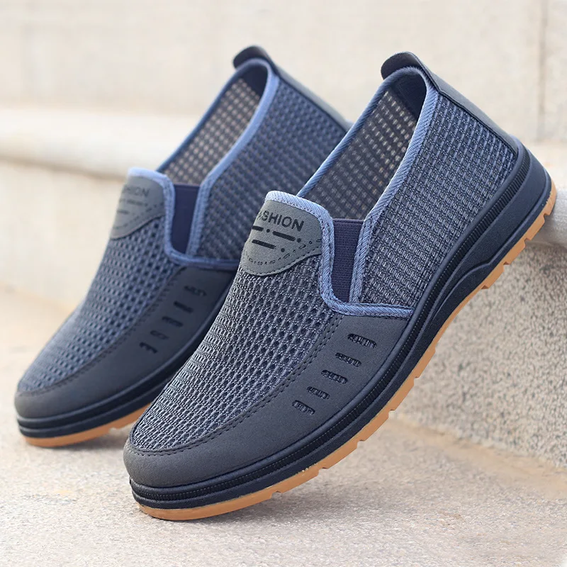 Summer Men Casual Shoes Mesh Breathable Men Flats Loafers Slip On Men Shoes Business Shoes Comfortable Work Shoes
Summer Men Casual Shoes Mesh Breathable Men Flats Loafers Slip On Men Shoes Business Shoes Comfortable Work Shoes