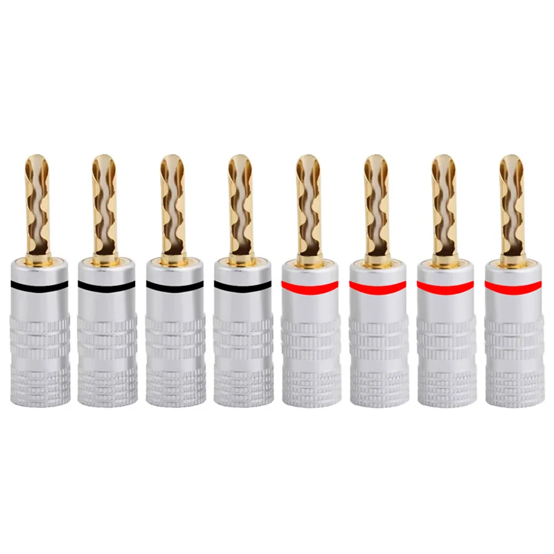 Штекер типа «банан» 24К позолоченный медный BFA 4 мм черный и красный
Штекер типа «банан» 24К позолоченный медный BFA 4 мм черный и красный