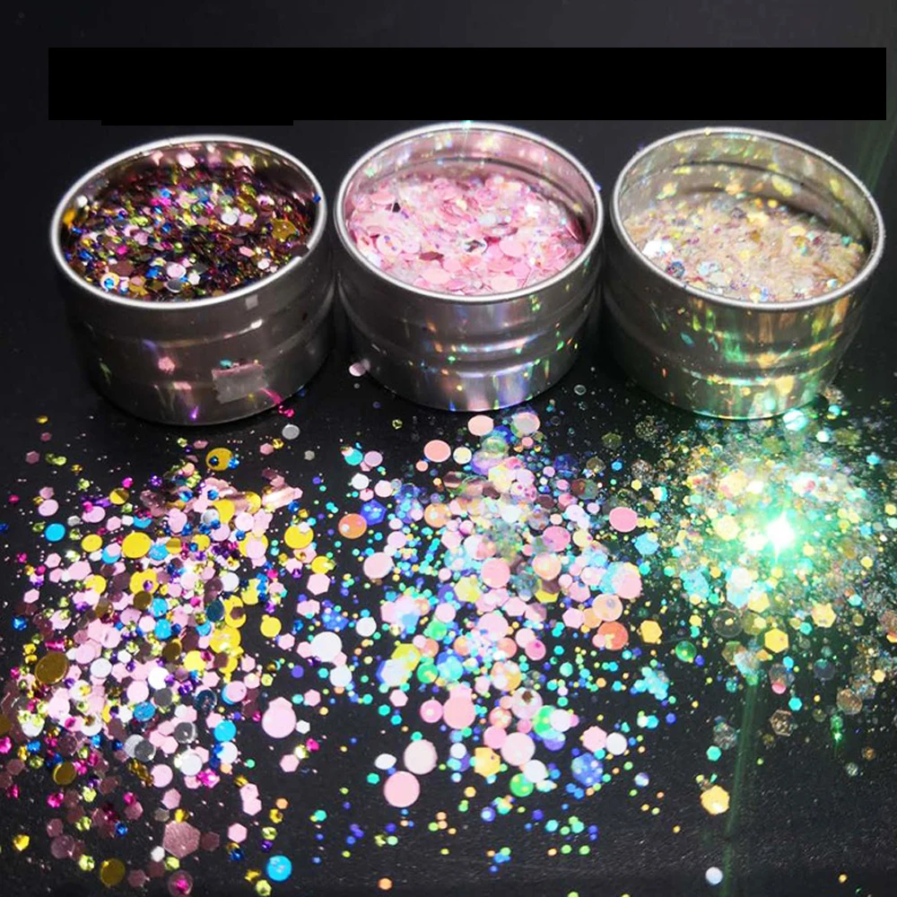 1 Jar Japanese nail art jewelry fantasy rainbow Glitter hexagonal round mixed sequins bright make up/body/nail golden glitter
1 Jar Japanese nail art jewelry fantasy rainbow Glitter hexagonal round mixed sequins bright make up/body/nail golden glitter