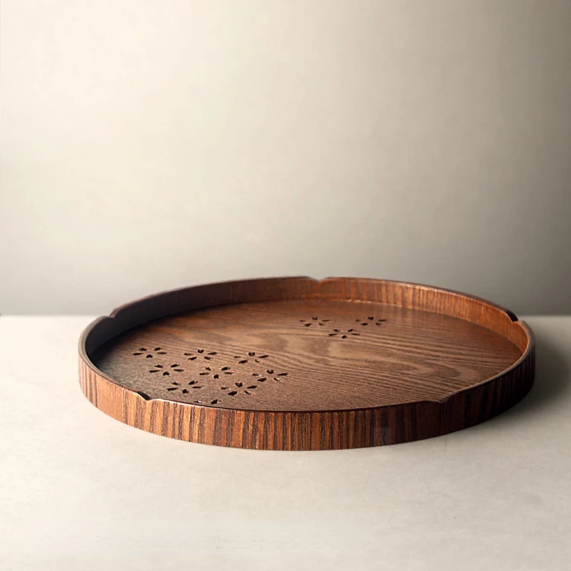Elegant Japanese Trays Cup Table Round Wood Engrave Office Serving Tea Trays Luxury Restaurant Food Bandejas House Decoration
Elegant Japanese Trays Cup Table Round Wood Engrave Office Serving Tea Trays Luxury Restaurant Food Bandejas House Decoration
