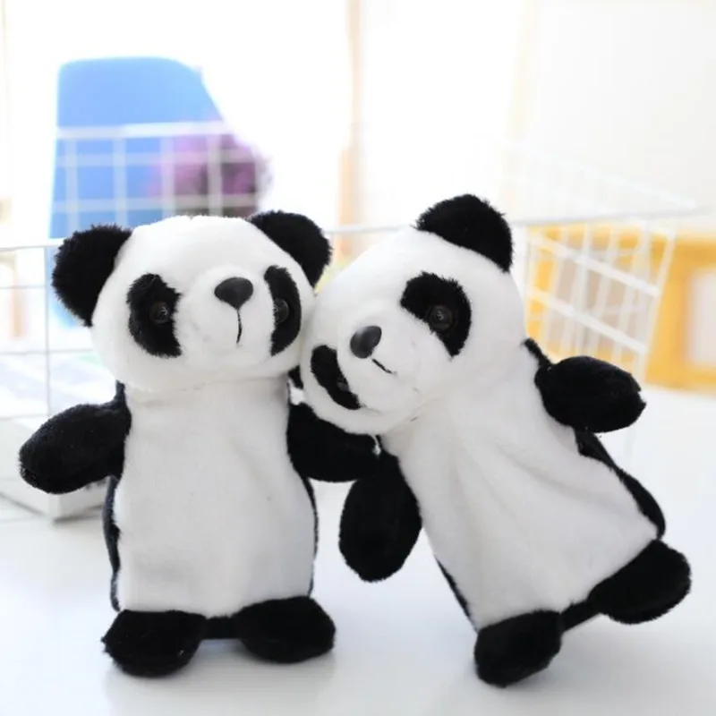 

18cm Talking Panda Pet Plush Toy Learn To Speak Electric Record Panda Educational Stuffed Toys GiftS for Children