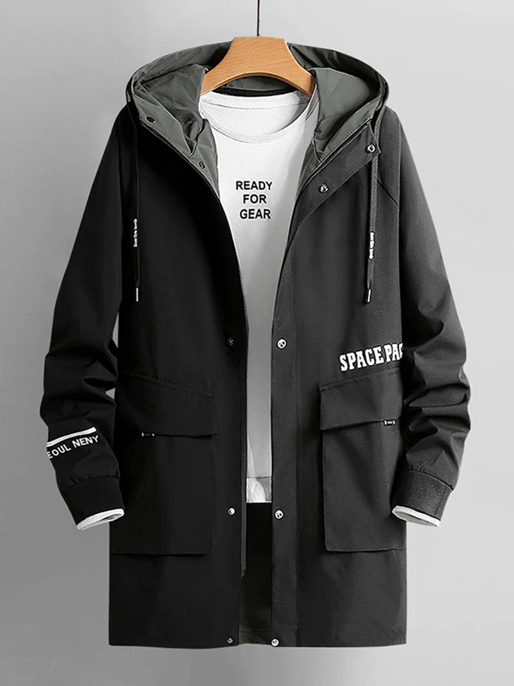 Plus Size Men's Long Trench Coat 2021 New Streetwear Fashion Printed Black Green Windbreaker Men Hooded Casual Jacket 8XL
Plus Size Men's Long Trench Coat 2021 New Streetwear Fashion Printed Black Green Windbreaker Men Hooded Casual Jacket 8XL