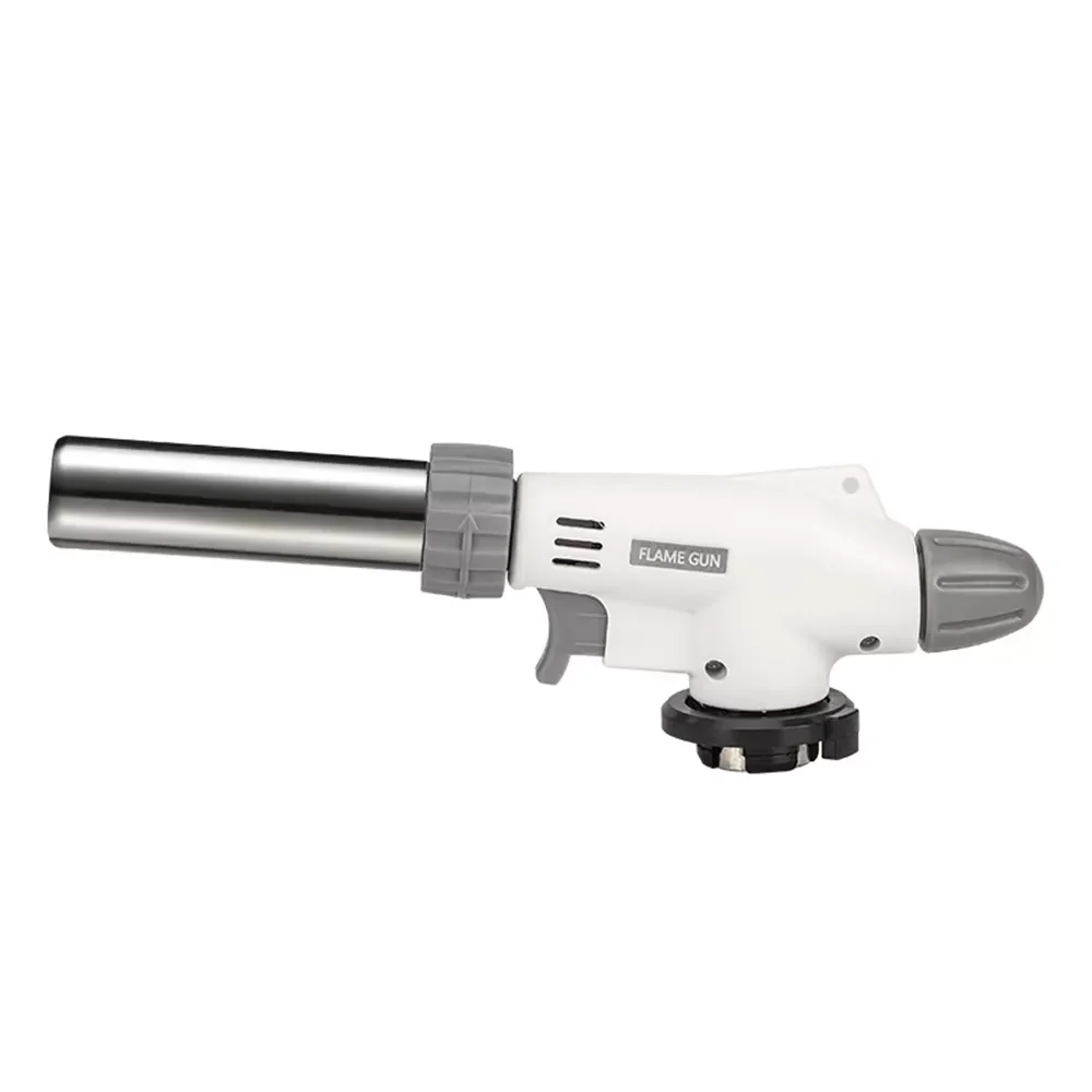 1300 Degree Flame Gun Welding Burner Auto Ignition Gas Torch Lighter Soldering Butane Spray Gun Blowtorch Barbecue Cooking Tools
1300 Degree Flame Gun Welding Burner Auto Ignition Gas Torch Lighter Soldering Butane Spray Gun Blowtorch Barbecue Cooking Tools