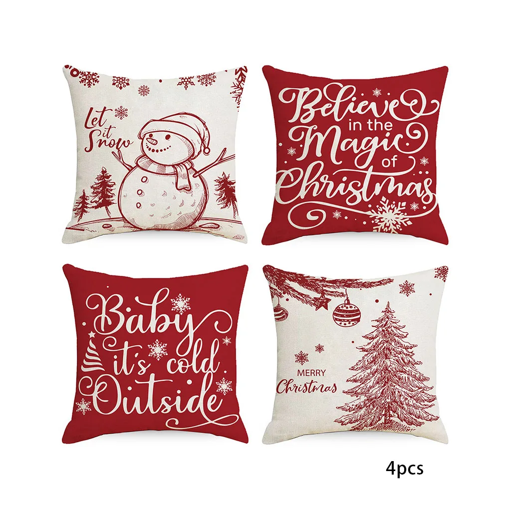 4 шт. рождественские наволочки на подушки, Рождественские декоративные наволочки на подушки, Наволочки на подушки, Наволочки для защиты див...
4 шт. рождественские наволочки на подушки, Рождественские декоративные наволочки на подушки, Наволочки на подушки, Наволочки для защиты див...