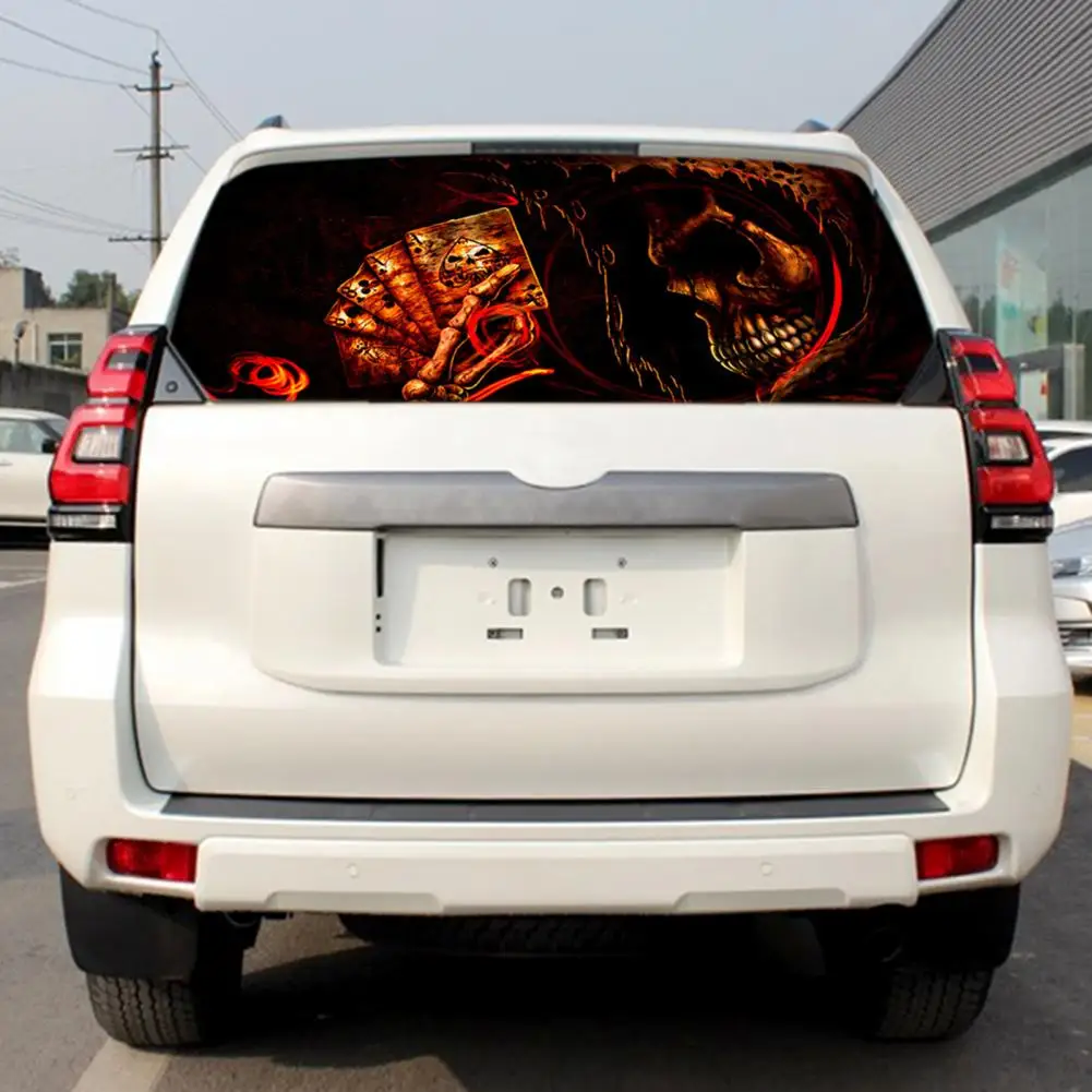 Eco-friendly Creative 3D Rear Windshield Poster Wide Use Car Decal Colorfast for SUV
Eco-friendly Creative 3D Rear Windshield Poster Wide Use Car Decal Colorfast for SUV