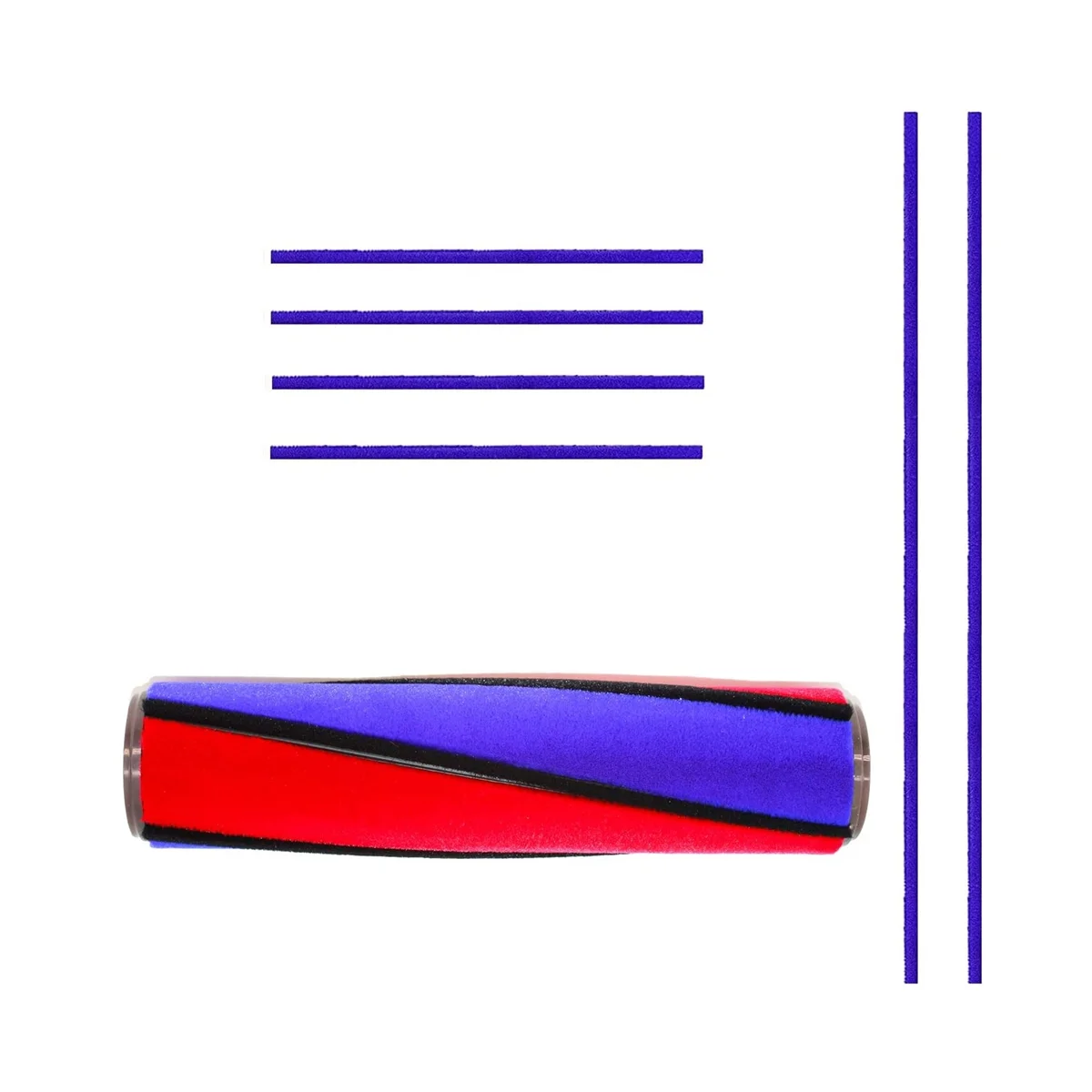 Replacement Brush for V6 V7 V8 V10 V11, Soft Roller Accessories, with 6 Felt Strips, Cleaning and Dust Removal
Replacement Brush for V6 V7 V8 V10 V11, Soft Roller Accessories, with 6 Felt Strips, Cleaning and Dust Removal