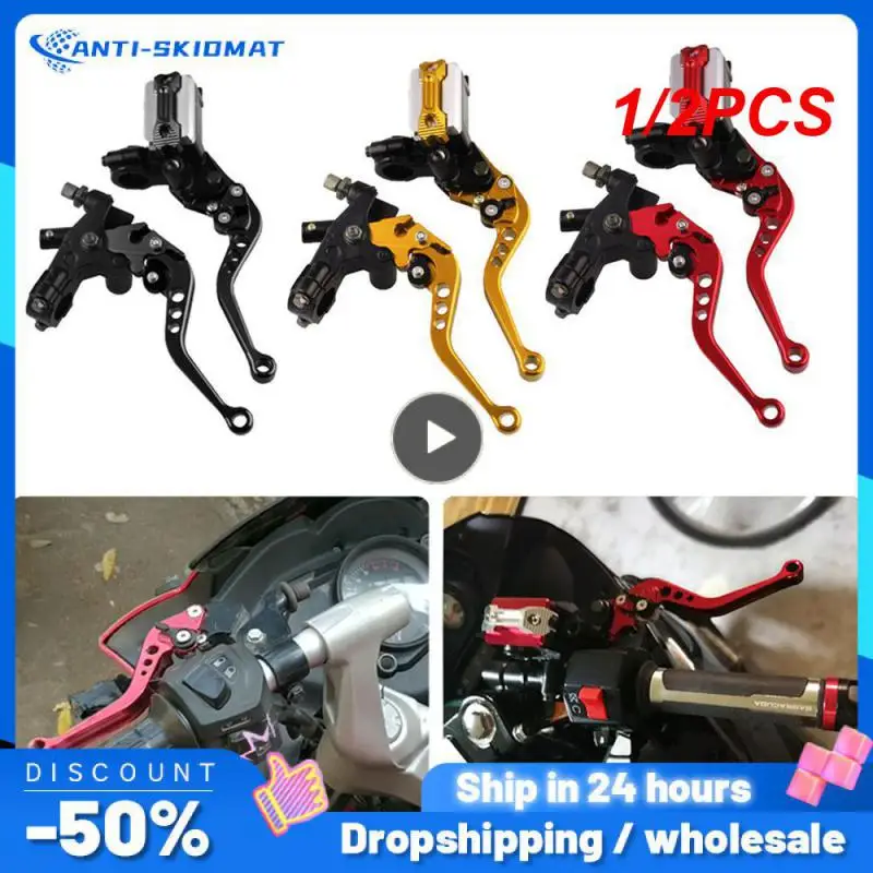 1/2 шт. запасные части для мотоцикла, передний гидравлический тормоз, главный верхний насос, CNC алюминиевый сплав, ручка сцепления
1/2 шт. запасные части для мотоцикла, передний гидравлический тормоз, главный верхний насос, CNC алюминиевый сплав, ручка сцепления