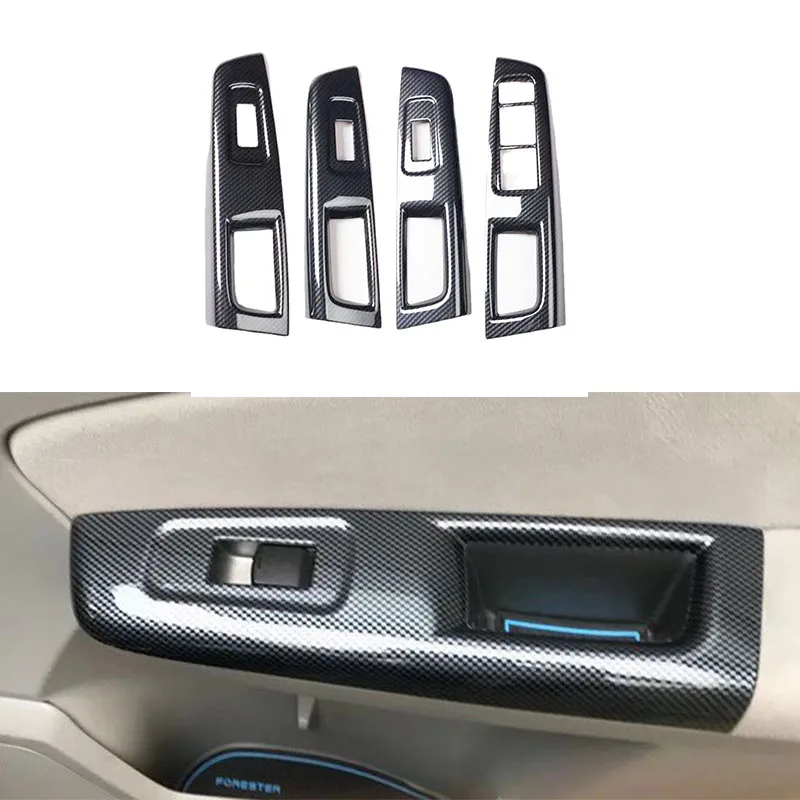 Цветной оконный выключатель из углеродного волокна, отделка, аксессуары для стайлинга автомобиля для Subaru Forester 2008, 2009, 2010, 2012
Цветной оконный выключатель из углеродного волокна, отделка, аксессуары для стайлинга автомобиля для Subaru Forester 2008, 2009, 2010, 2012