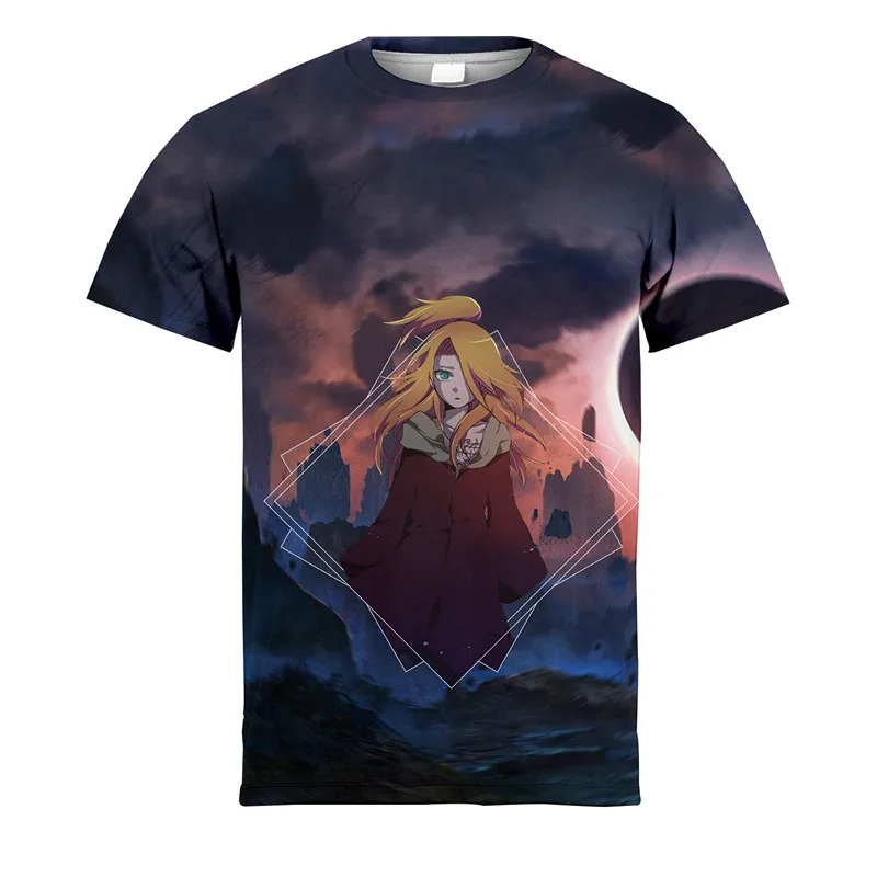 Мужская и женская футболка с коротким рукавом, летняя дышащая футболка с 3D-принтом аниме Наруто, 2023
Мужская и женская футболка с коротким рукавом, летняя дышащая футболка с 3D-принтом аниме Наруто, 2023