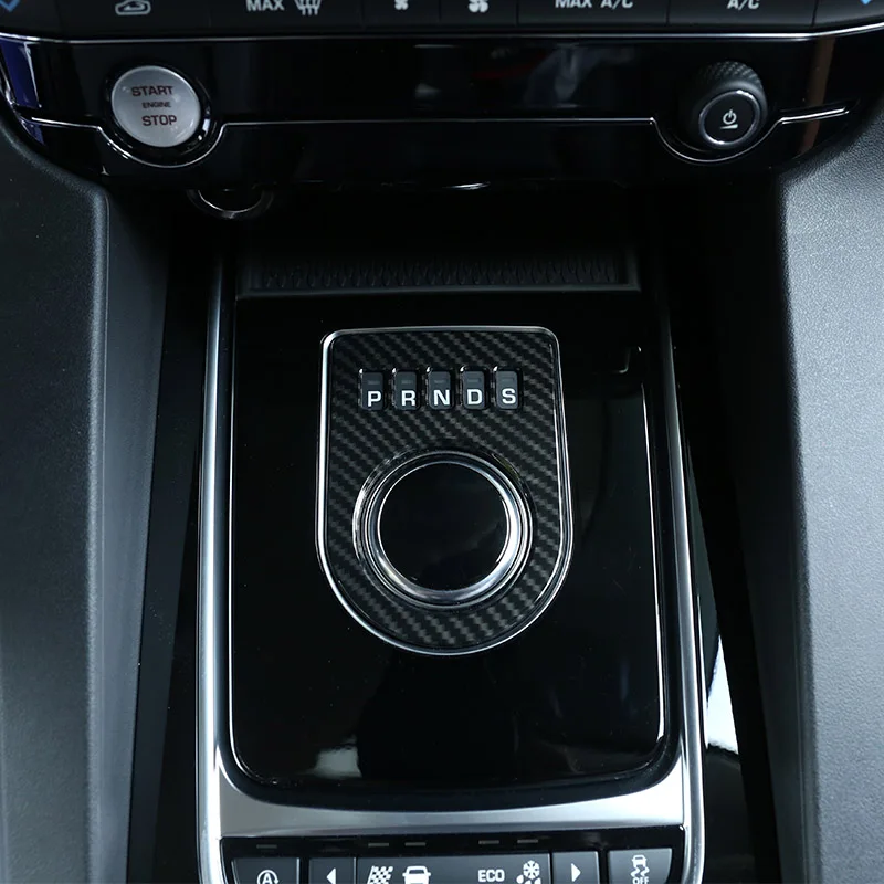 

Карбоновая коробка переключения передач в стиле ABS, панель управления, отделка, крышка, рамка для Jaguar XF XE XJL XJ F-PACE f pace X761 hh