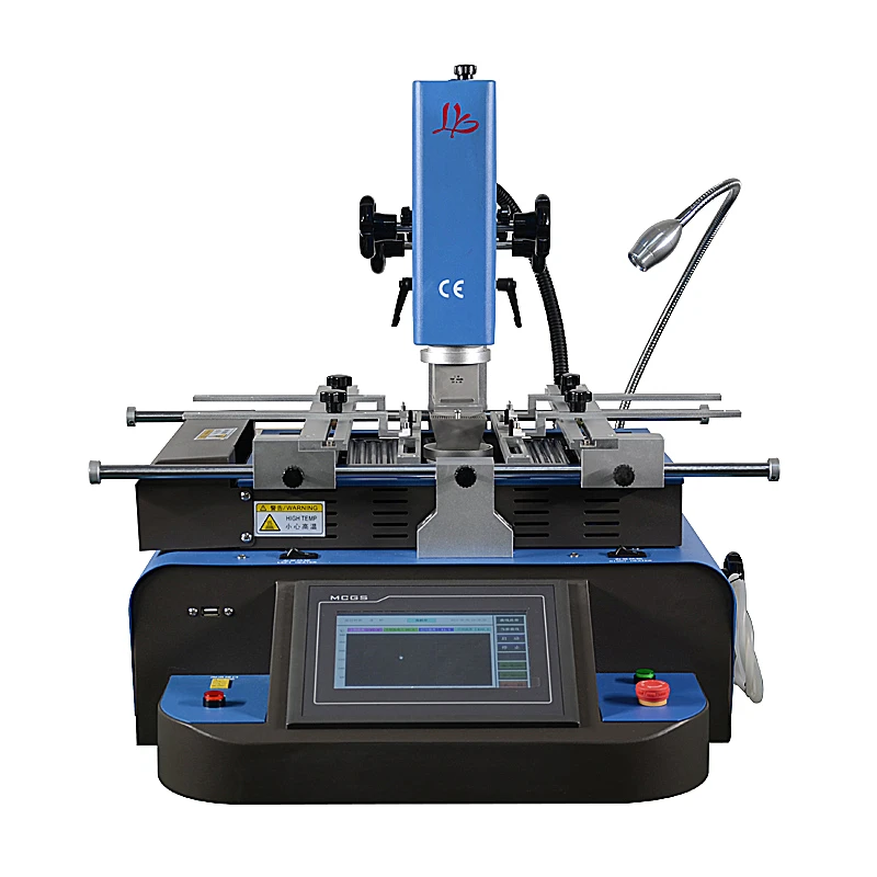 LY G580 Semi-automatic 3 Zones Hot Air BGA Rework Station for Repair Laptops/Game Consoles Independent Temperature Control
LY G580 Semi-automatic 3 Zones Hot Air BGA Rework Station for Repair Laptops/Game Consoles Independent Temperature Control