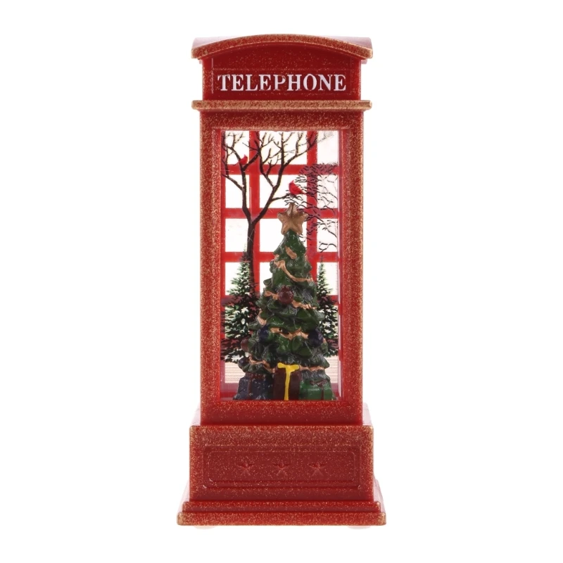 Old Man Snowman Night Light Telephone Booth Lamp Christmas Flickering Flame Lamp 
Old Man Snowman Night Light Telephone Booth Lamp Christmas Flickering Flame Lamp