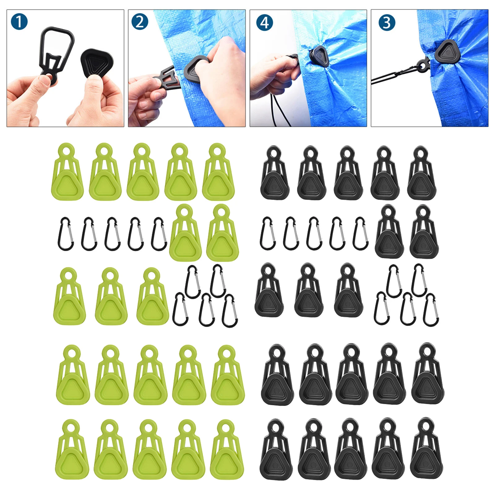 10pcs Heavy Duty Tent Clip Wind Rope Clamp Awning Pull point Clip Camping tent Hook Windproof Rope Barb ClipTent Accessories
10pcs Heavy Duty Tent Clip Wind Rope Clamp Awning Pull point Clip Camping tent Hook Windproof Rope Barb ClipTent Accessories