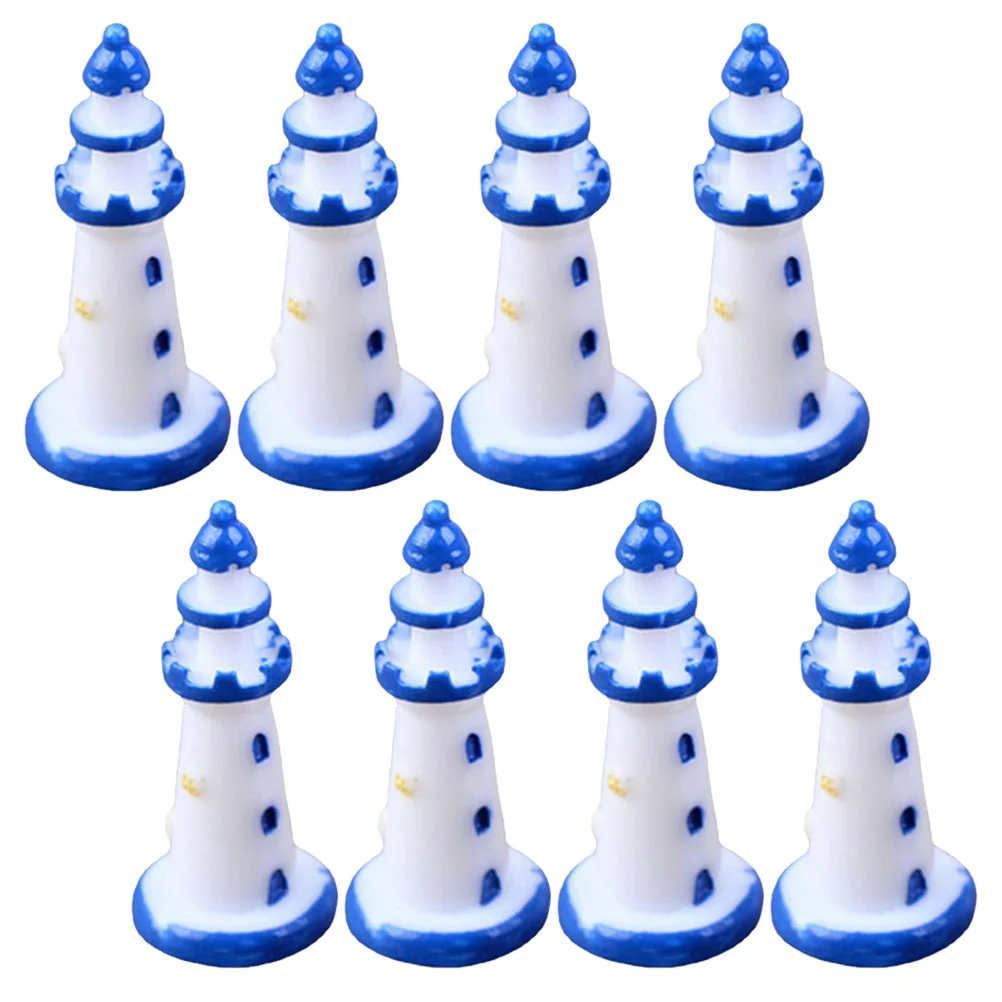 8 Pcs Lighthouse Model Props Decorative Beacon Work Desk Decorations Garden Ornament Synthetic Resin Courtyard Seaside Home
8 Pcs Lighthouse Model Props Decorative Beacon Work Desk Decorations Garden Ornament Synthetic Resin Courtyard Seaside Home