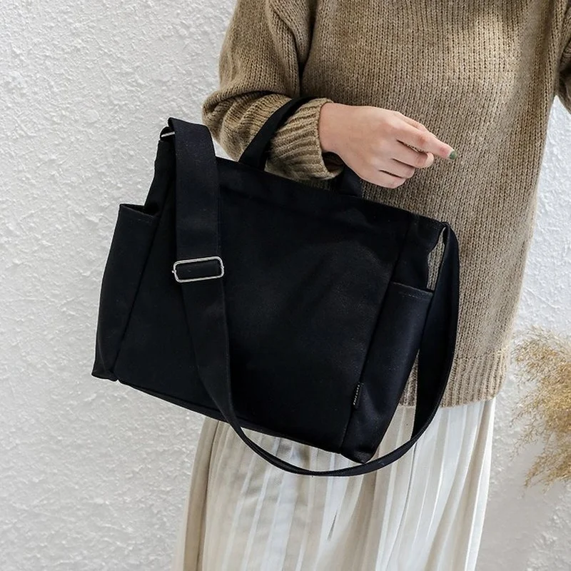 Women's Fashion Bags 2022 Large Canvas Shoulder Crossbody Bag for Woman 2022 New Cloth Shoppers Female Student Bookbag Handbags
Women's Fashion Bags 2022 Large Canvas Shoulder Crossbody Bag for Woman 2022 New Cloth Shoppers Female Student Bookbag Handbags