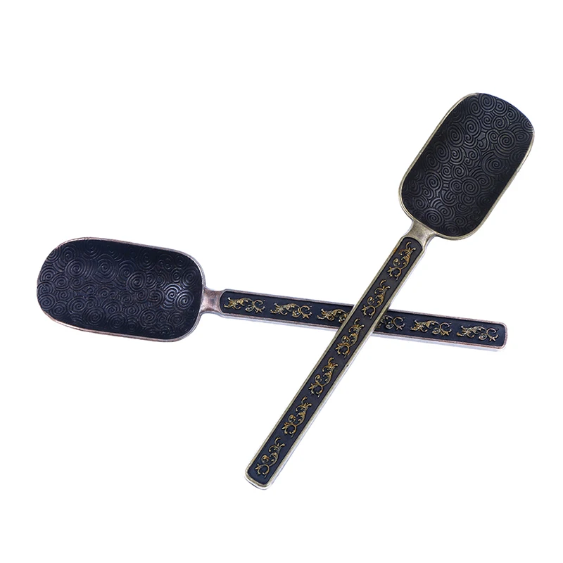 1PC Copper Chinese Tea Spoons Teaspoon Tea Scoop Spoon Tea Leaves Chooser Chinese Kongfu Tea Accessories Tools Holder High
1PC Copper Chinese Tea Spoons Teaspoon Tea Scoop Spoon Tea Leaves Chooser Chinese Kongfu Tea Accessories Tools Holder High
