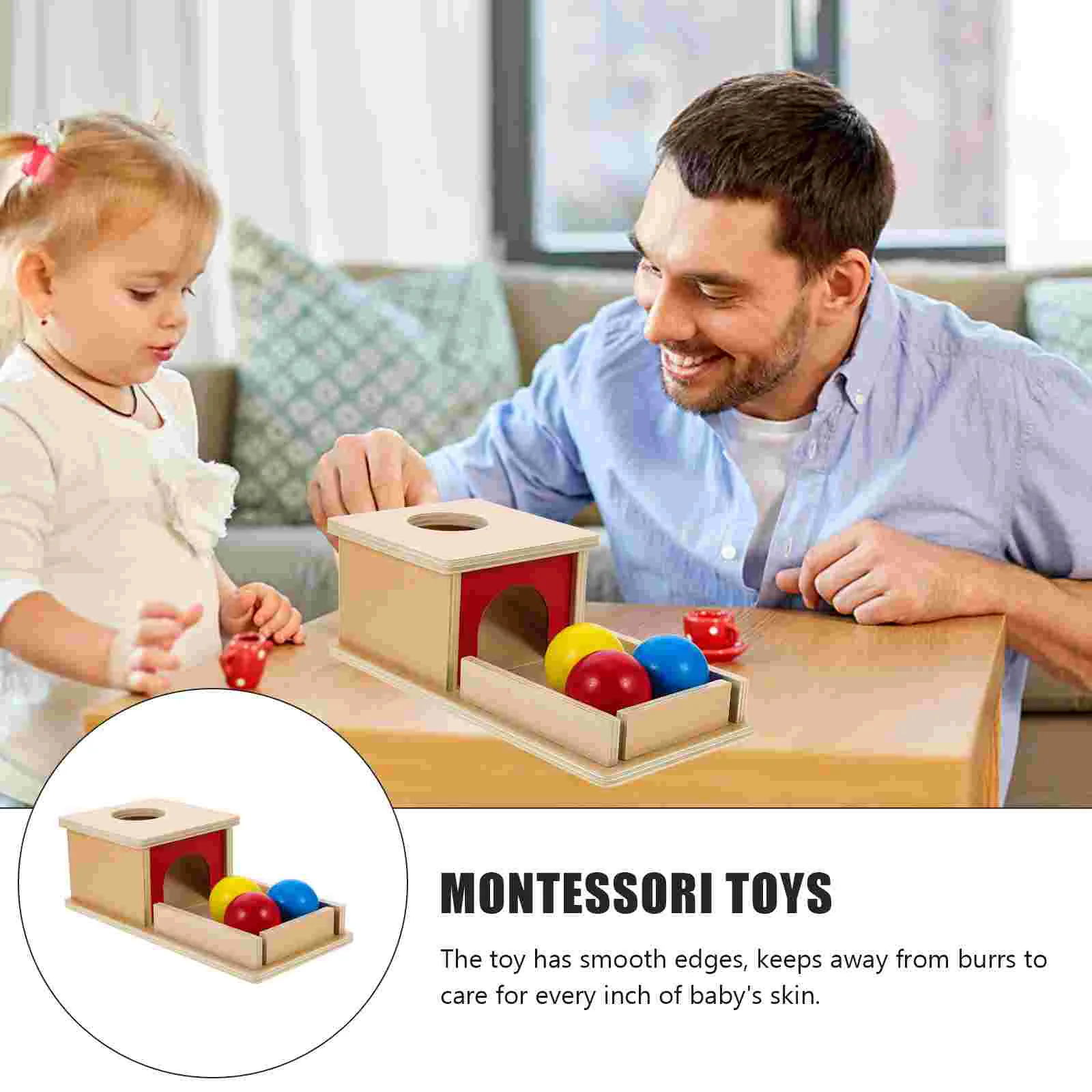 Montessori Teaching Aids Hand Eye Coordination Game Baby Wood Toys Hand-eye Training
Montessori Teaching Aids Hand Eye Coordination Game Baby Wood Toys Hand-eye Training
