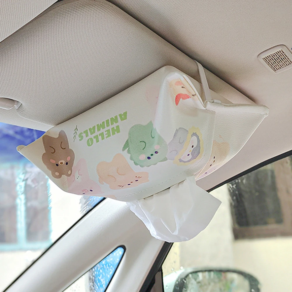 Tissue Box Car Sun Visor Tissue Box Holder Auto Interior Storage Mask Storage Box Decoration For Universal Car Seat
Tissue Box Car Sun Visor Tissue Box Holder Auto Interior Storage Mask Storage Box Decoration For Universal Car Seat