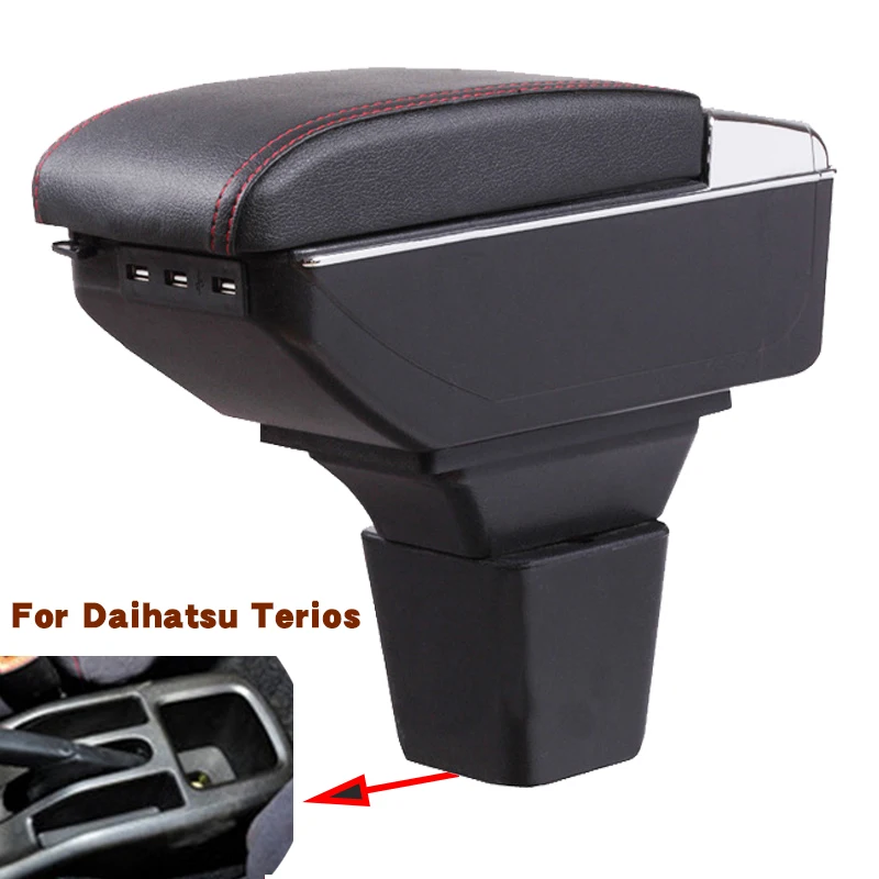 Подлокотник для Daihatsu Terios, центральная консоль Daihatsu Terios, контейнер для хранения с USB-интерфейсом
Подлокотник для Daihatsu Terios, центральная консоль Daihatsu Terios, контейнер для хранения с USB-интерфейсом