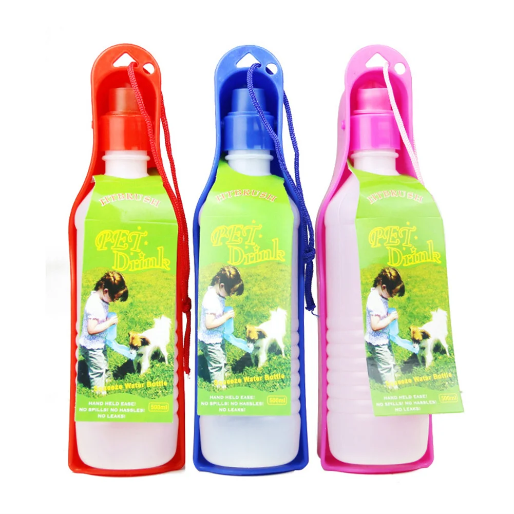 250ml/500ml Pet Dog Water Bottle Plastic Portable Water Bottle Pets Outdoor Travel Drinking Water Feeder Bowl Foldable
250ml/500ml Pet Dog Water Bottle Plastic Portable Water Bottle Pets Outdoor Travel Drinking Water Feeder Bowl Foldable