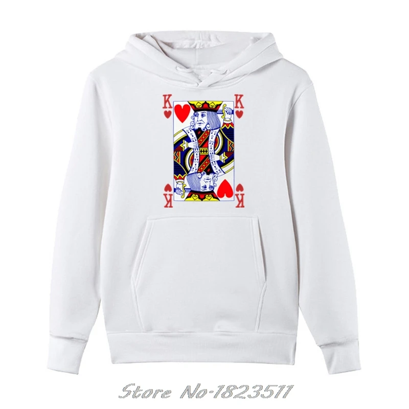Autumn Winter Style Novelty Hip Hop Rock Hoodies Men King Of Hearts Sweatshirt Playing Cards Poker Blackjack Cool Hoody Jacket
Autumn Winter Style Novelty Hip Hop Rock Hoodies Men King Of Hearts Sweatshirt Playing Cards Poker Blackjack Cool Hoody Jacket