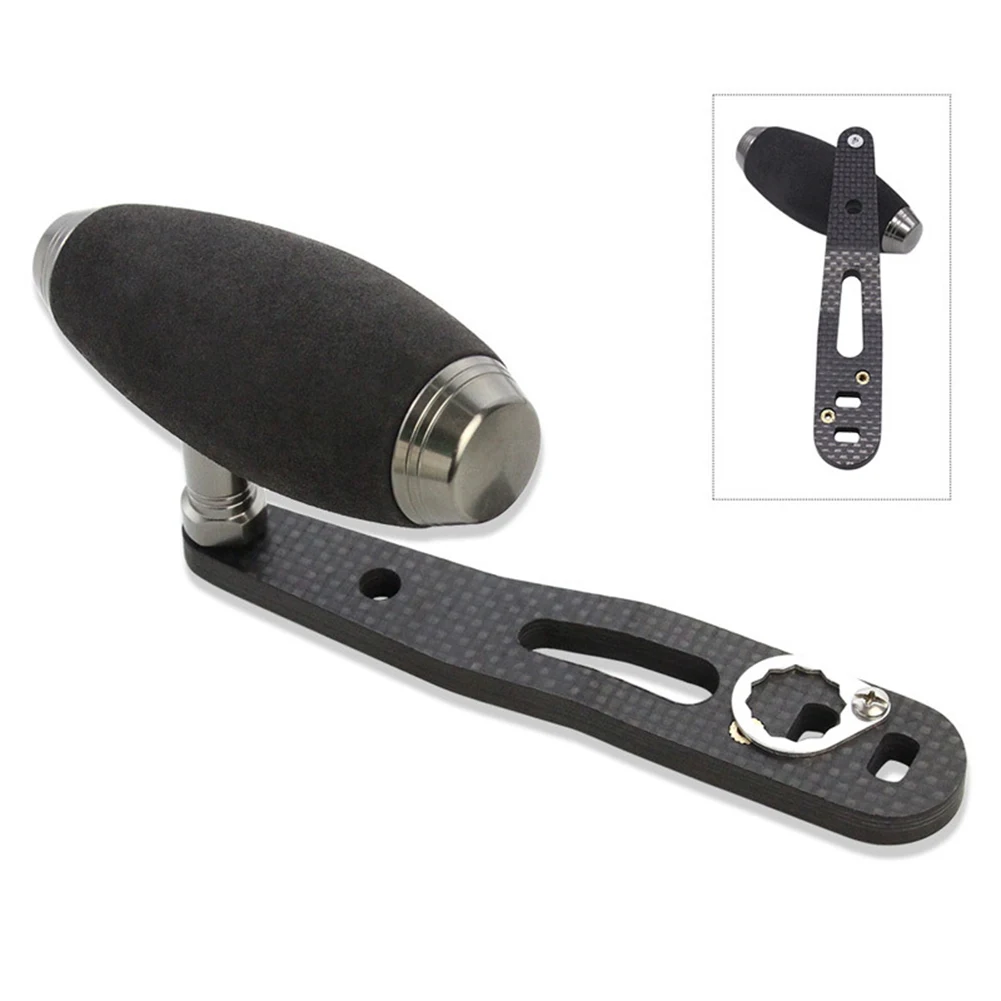 Carbon Fiber Fishing Reel Handle EVA Grip Pill Reel Conversion DIY Accessories Carbon Fiber Material, Light And Durable
Carbon Fiber Fishing Reel Handle EVA Grip Pill Reel Conversion DIY Accessories Carbon Fiber Material, Light And Durable