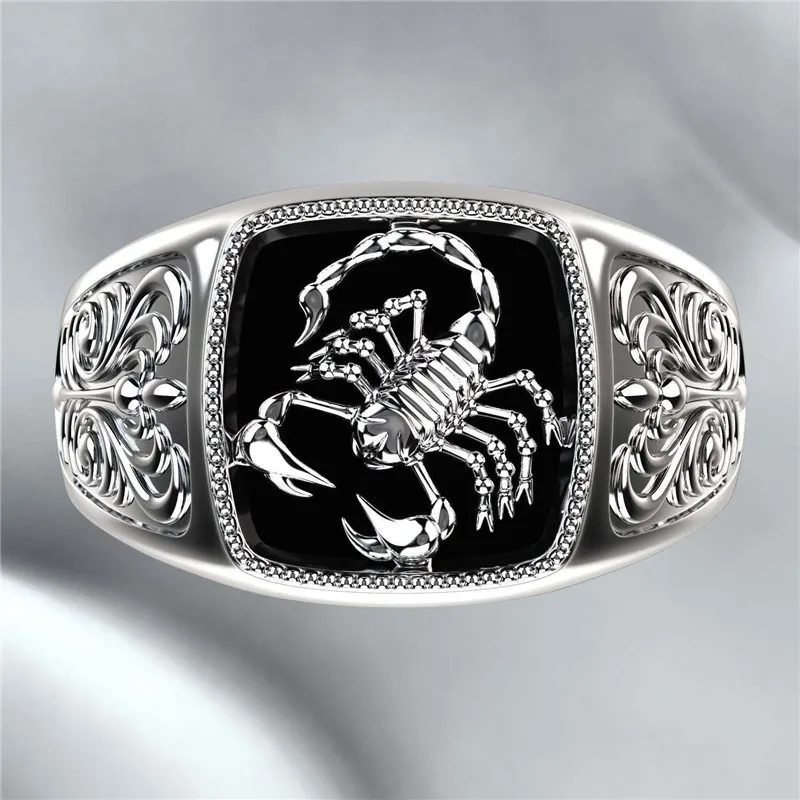 Fine Workmanship New Creative Vintage Ring Electroplating Process Alloy Material Minimalist Design Scorpion Embossed Ring Ring
Fine Workmanship New Creative Vintage Ring Electroplating Process Alloy Material Minimalist Design Scorpion Embossed Ring Ring