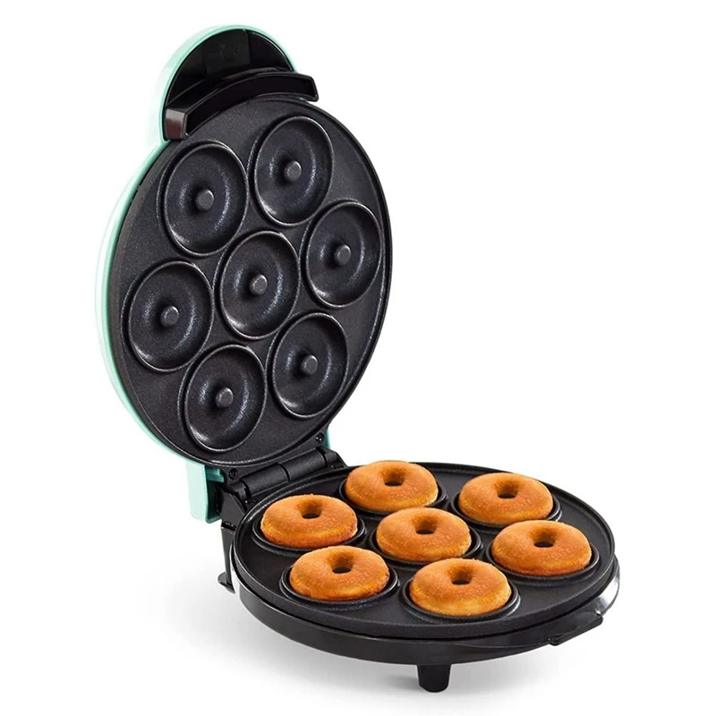 Electric Donut Maker Automatic Heating Egg Cake Bread Baking Machine 700W Kitchen Breakfast Makes 7 Donuts US Plug
Electric Donut Maker Automatic Heating Egg Cake Bread Baking Machine 700W Kitchen Breakfast Makes 7 Donuts US Plug