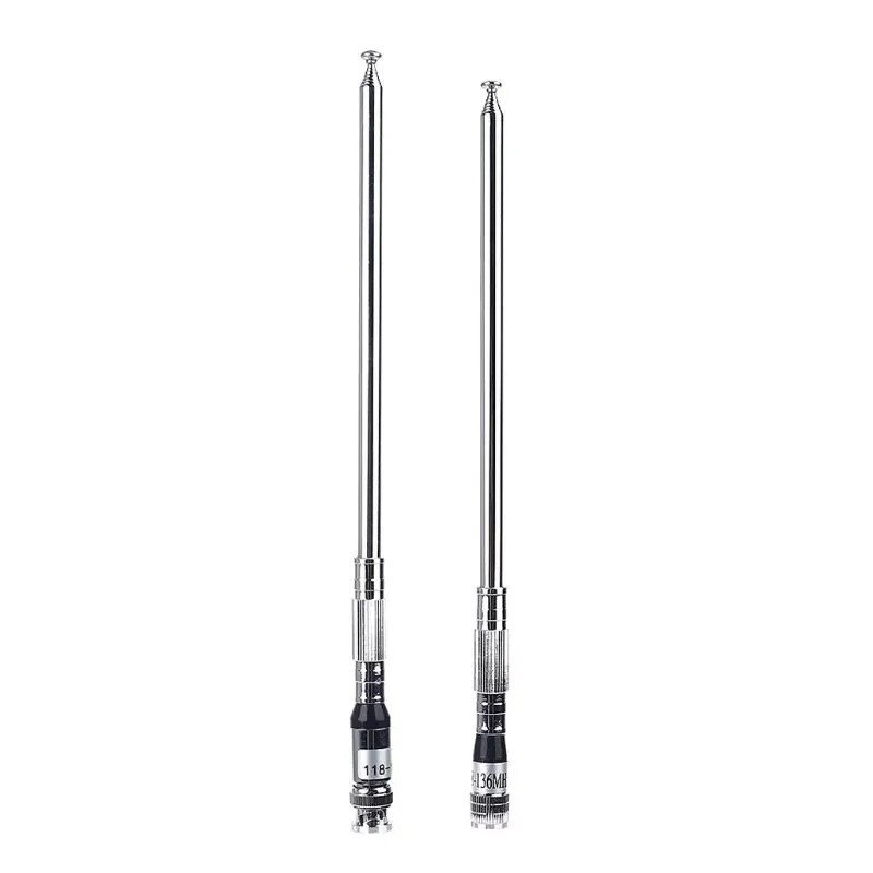 1Pcs 1M Scalable 118-136MHz Whip Telescopic Antenna Multiple Uses Replacement Part for Airband Radio Receiver Aviation SMA BNC
1Pcs 1M Scalable 118-136MHz Whip Telescopic Antenna Multiple Uses Replacement Part for Airband Radio Receiver Aviation SMA BNC