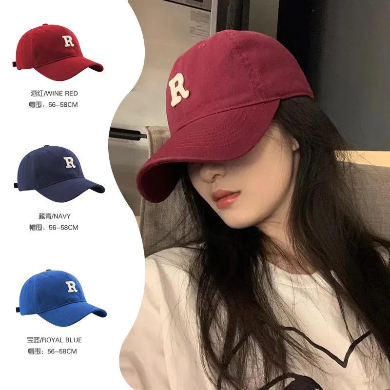 Korean Letter Baseball Hat Women Ins Sunscreen Tide Versatile Soft Top Cap Male Couple Face Small Sun Visor Casual Hat
Korean Letter Baseball Hat Women Ins Sunscreen Tide Versatile Soft Top Cap Male Couple Face Small Sun Visor Casual Hat
