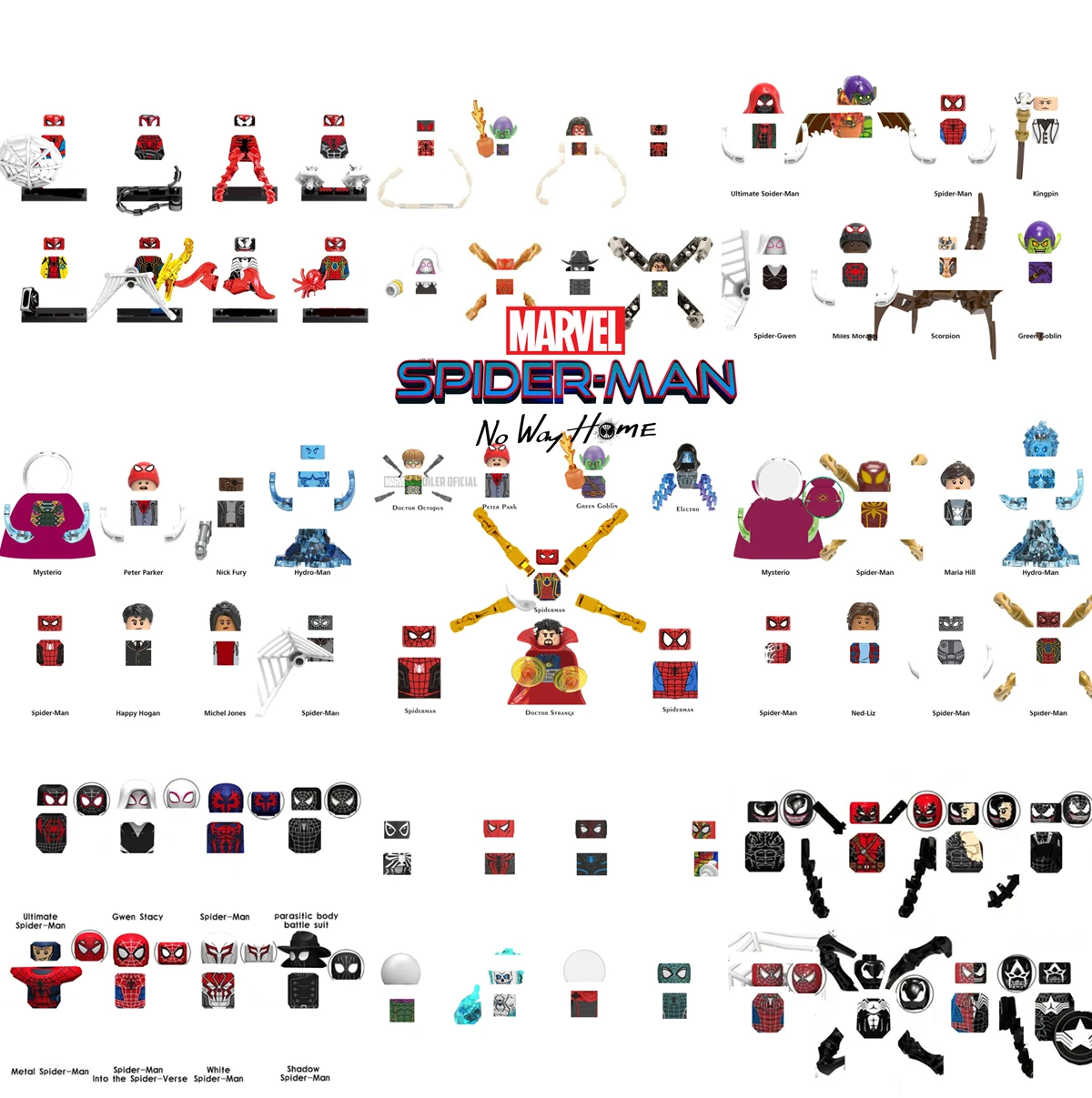 Коллекция 2021 года, Marvel, Человек-паук, нет дороги, дом, Питер, Паркер, строительные детали, детский подарок
Коллекция 2021 года, Marvel, Человек-паук, нет дороги, дом, Питер, Паркер, строительные детали, детский подарок