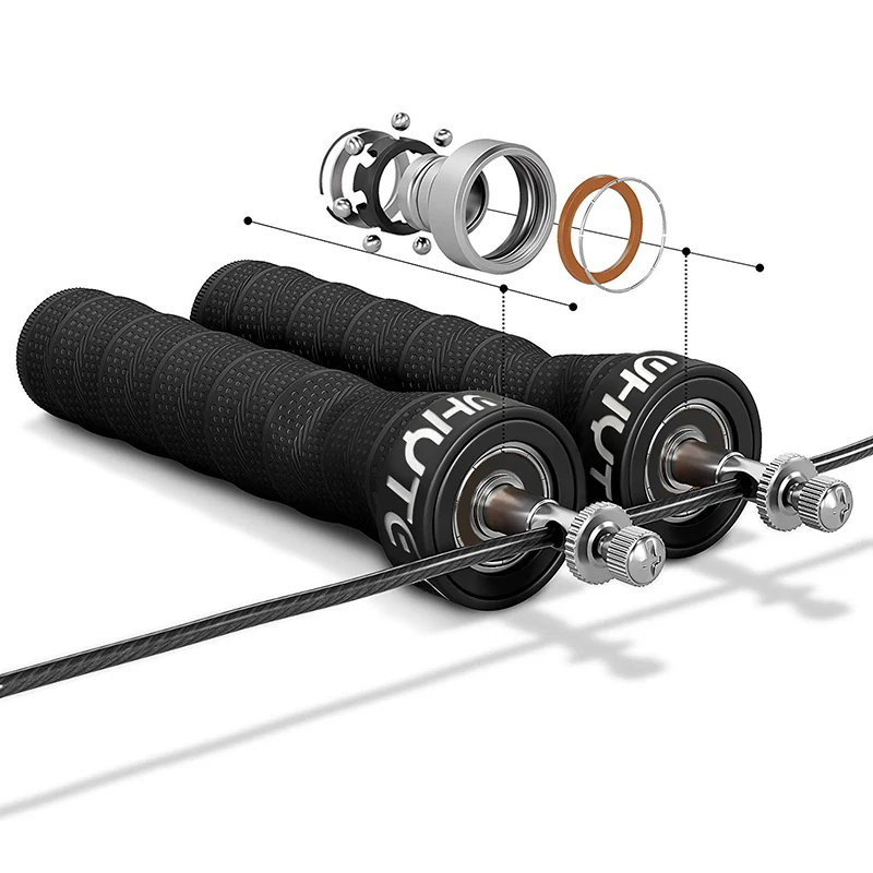 2.5/3.4mm Jump Rope Speed and Weighted Jump Rope with Ball Bearing Non-Slip Handle for Jump Rope Practice Home Gym
2.5/3.4mm Jump Rope Speed and Weighted Jump Rope with Ball Bearing Non-Slip Handle for Jump Rope Practice Home Gym