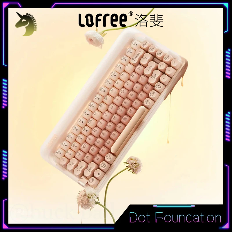Lofree Dot Mechanical Keyboard Foundation Gamer 84Keys Keyboards Mice Set Wireless Bluetooth Gamer Custom Office Desktop Present
Lofree Dot Mechanical Keyboard Foundation Gamer 84Keys Keyboards Mice Set Wireless Bluetooth Gamer Custom Office Desktop Present