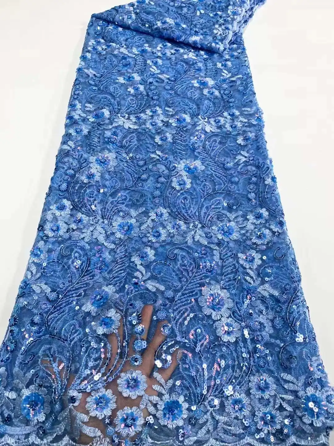 Hot Sale Nigerian Wedding Sequins Lace Fabrics 2022 High Quality Lace French African Lace Fabric For Dress DPR1-23
Hot Sale Nigerian Wedding Sequins Lace Fabrics 2022 High Quality Lace French African Lace Fabric For Dress DPR1-23