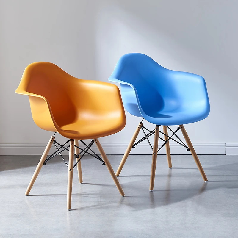 Fashion Armchair Plastic Designer Chair Modern Minimalist Ergonomic Dining Chair Backrest Coffee Computer Muebles Home Furniture
Fashion Armchair Plastic Designer Chair Modern Minimalist Ergonomic Dining Chair Backrest Coffee Computer Muebles Home Furniture