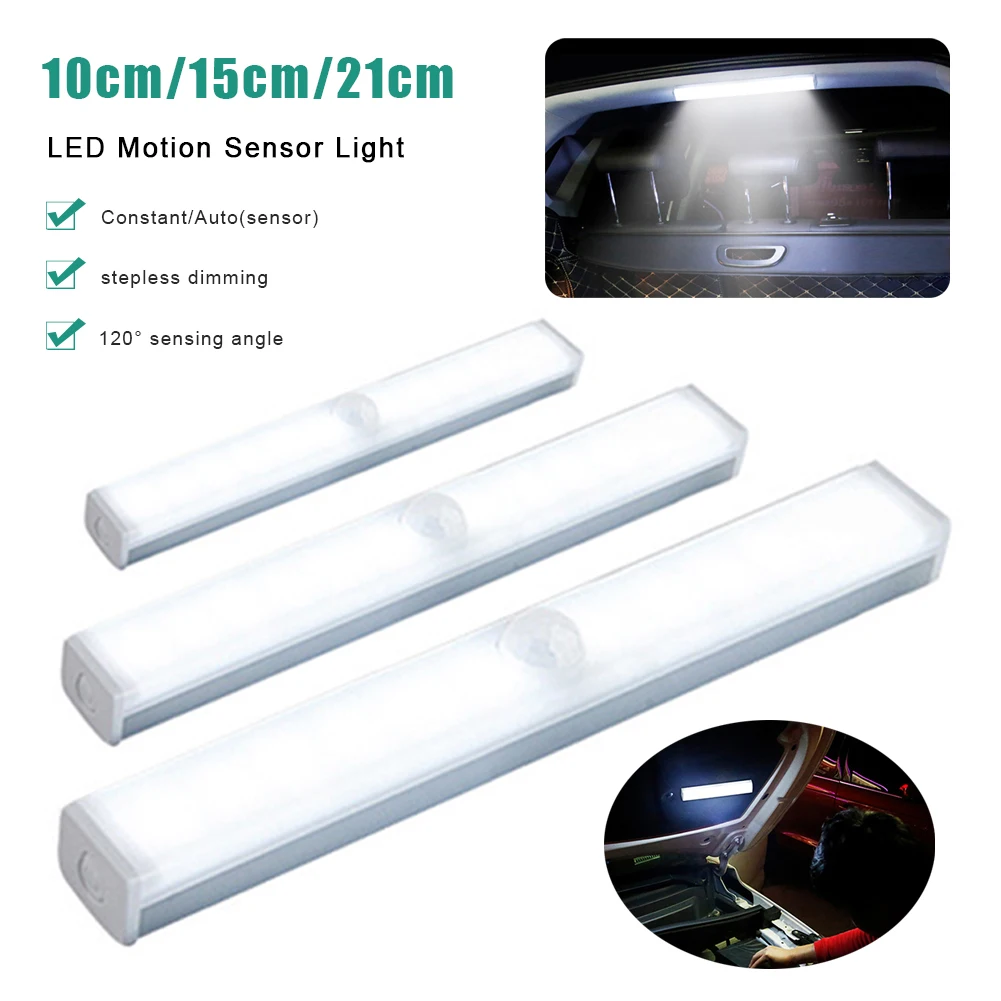 1 Pair Wireless Car LED Light Bar Induction Magnetic Sensor Atmosphere Lamp Dimmable USB Night Light
1 Pair Wireless Car LED Light Bar Induction Magnetic Sensor Atmosphere Lamp Dimmable USB Night Light