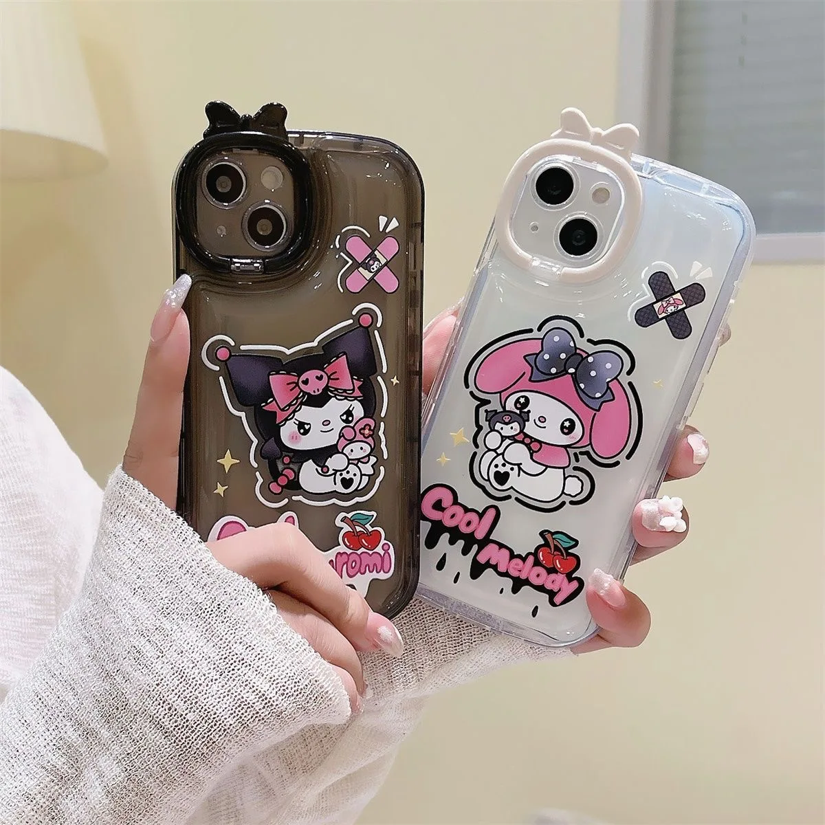 Симпатичные чехлы для телефонов Sanrio kuromi My Melody для iPhone 14 13 12 11 Pro Max Mini XR X XS MAX 8 7 Plus, прозрачный противоударный чехол
Симпатичные чехлы для телефонов Sanrio kuromi My Melody для iPhone 14 13 12 11 Pro Max Mini XR X XS MAX 8 7 Plus, прозрачный противоударный чехол