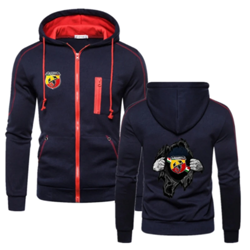 2022 Spring Autumn New Abarth Male Comfortable Cotton Zipper Hoodie Fitness Sweatshirts Solid College Style Men Coat Tops
2022 Spring Autumn New Abarth Male Comfortable Cotton Zipper Hoodie Fitness Sweatshirts Solid College Style Men Coat Tops