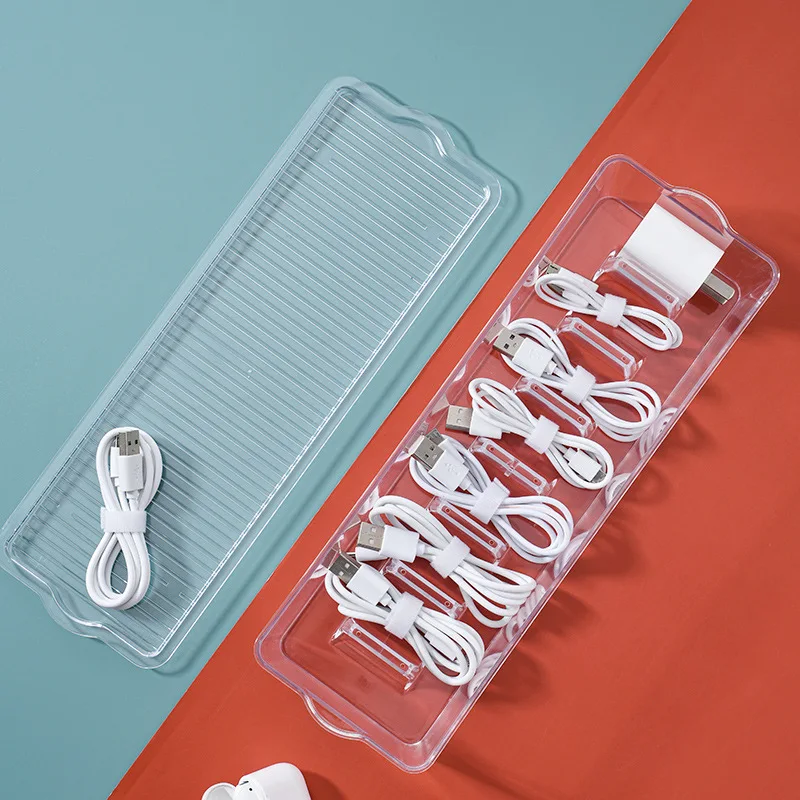 Cable Storage Box Plastic Data Line Storage Container Desk Stationery Makeup Key Jewelry box Multifunctional headset box
Cable Storage Box Plastic Data Line Storage Container Desk Stationery Makeup Key Jewelry box Multifunctional headset box